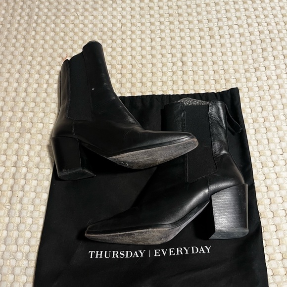 Black Leather Thursday Boots Company Soho - Picture 13 of 15